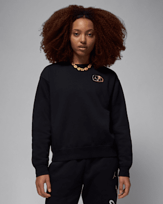 Jordan Brooklyn Fleece Women's Crew-Neck Sweatshirt. Nike.com